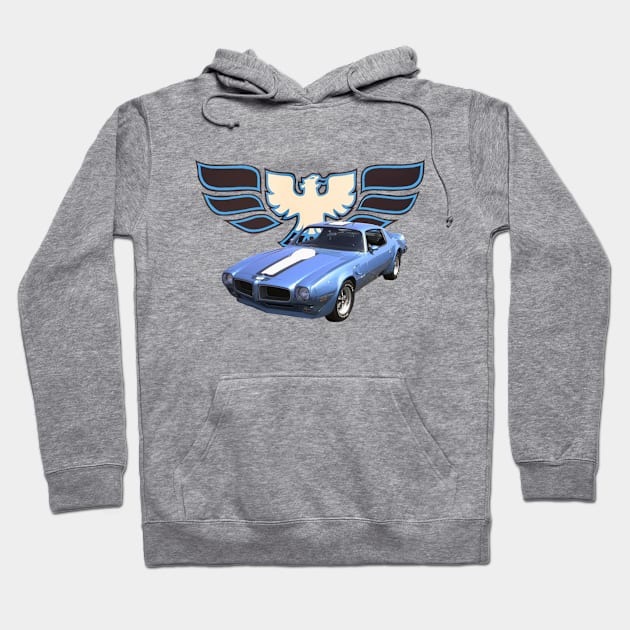 1972 Pontiac Trans AM Hoodie by Permages LLC